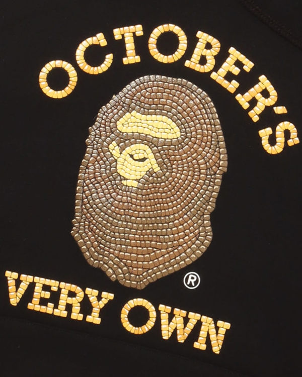 Sudadera Con Capucha Bape X OVO Pullover Hombre Negros | 083961-WOA