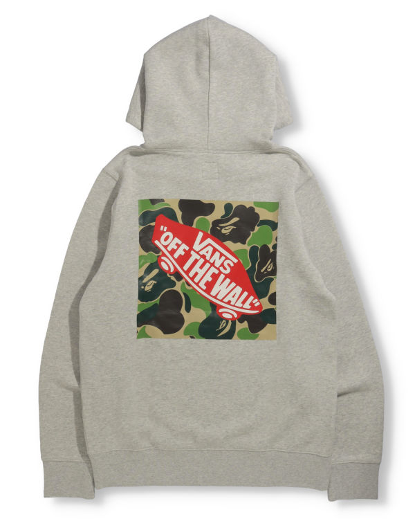 Sudadera Con Capucha Bape X Vans Pullover Hombre Grises | 746582-CLU