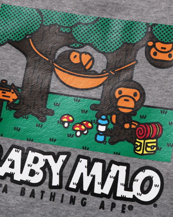 Sudaderas Bape Milo Camo Hammock Crewneck Niños Grises | 461590-XVT