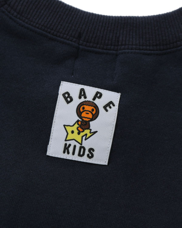 Sudaderas Bape Milo Christmas Tree Crewneck Niños Azules Oscuro | 095837-TRI