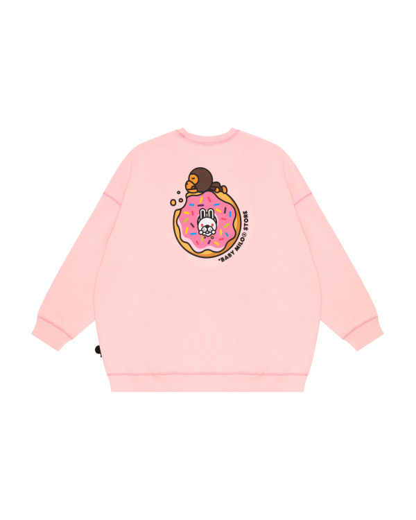 Sudaderas Bape Milo Mujer Rosas | 801639-MKR