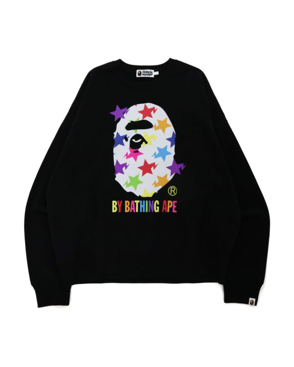 Sudaderas Bape STA Pattern By Bathing Ape Hombre Negros | 081623-EHS