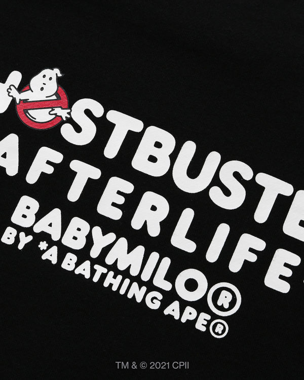 Sudaderas Bape X Ghostbusters Ape Head Crewneck Hombre Negros | 724390-NYU