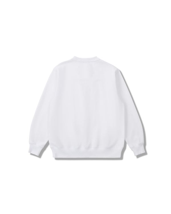 Sudaderas Bape X Hajime Sorayama Shark Crewneck Hombre Blancos | 394078-GYI