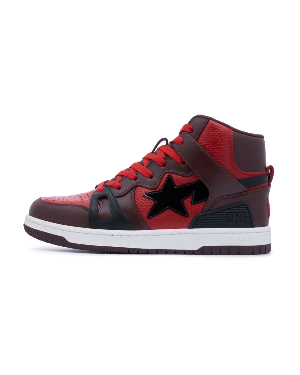 Tenis Bape STA 93 HI Hombre Rosas Claro | 246708-FVG