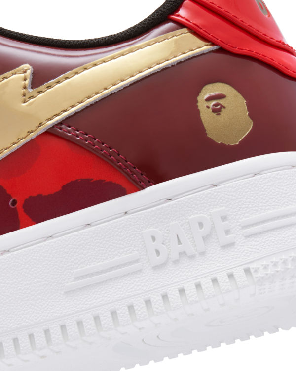 Tenis Bape STA CNY Project Hombre Rojos Claro | 156234-LWR