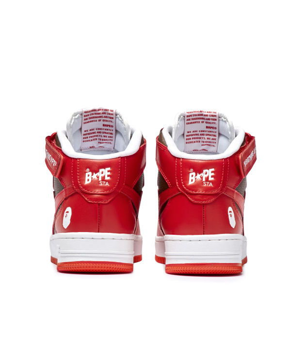 Tenis Bape STA MI #2 M2 Hombre Rojos Claro | 187092-KIS