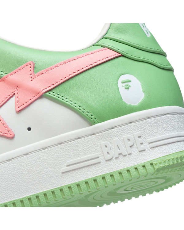 Tenis Bape STA Mujer Verdes Claro | 032518-YBX