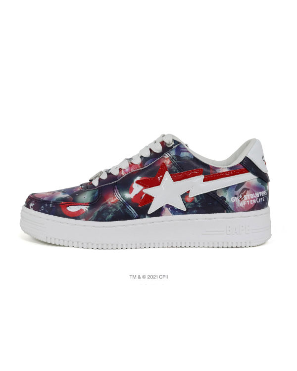 Tenis Bape X Ghostbusters Camo Milo Double Sta™ Low Hombre Morados | 236459-YLJ