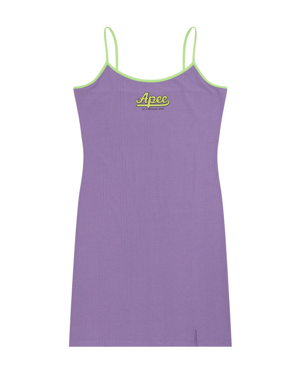 Vestido Bape Logo print Mujer Morados | 536819-MVJ