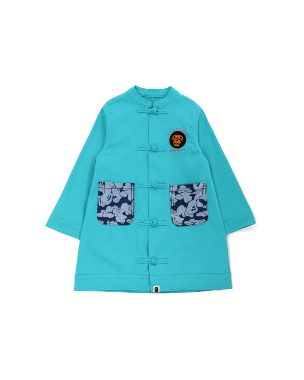 Vestido Bape Milo Patch Niños Verdes Claro | 086174-JFA